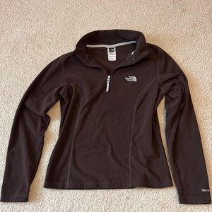The North Face Dark Brown Fleece Pullover